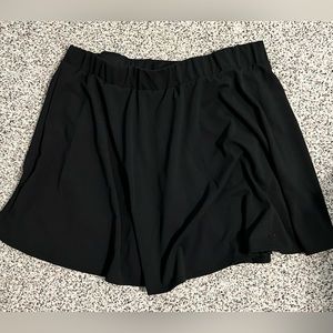 White Birch Black Skirt 2X